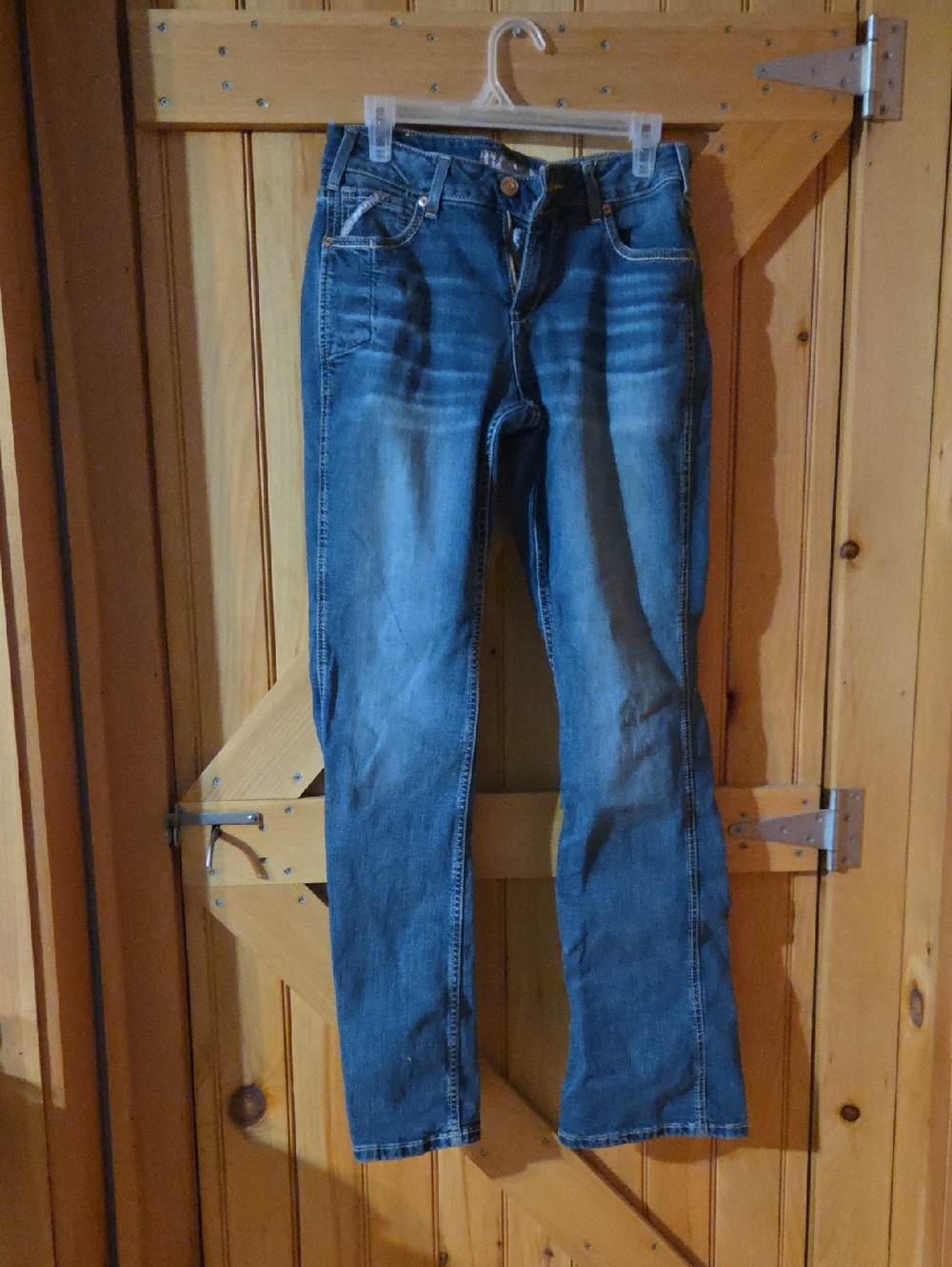 Ariat Women's Mid-Blue Bootcut Leg Jeans